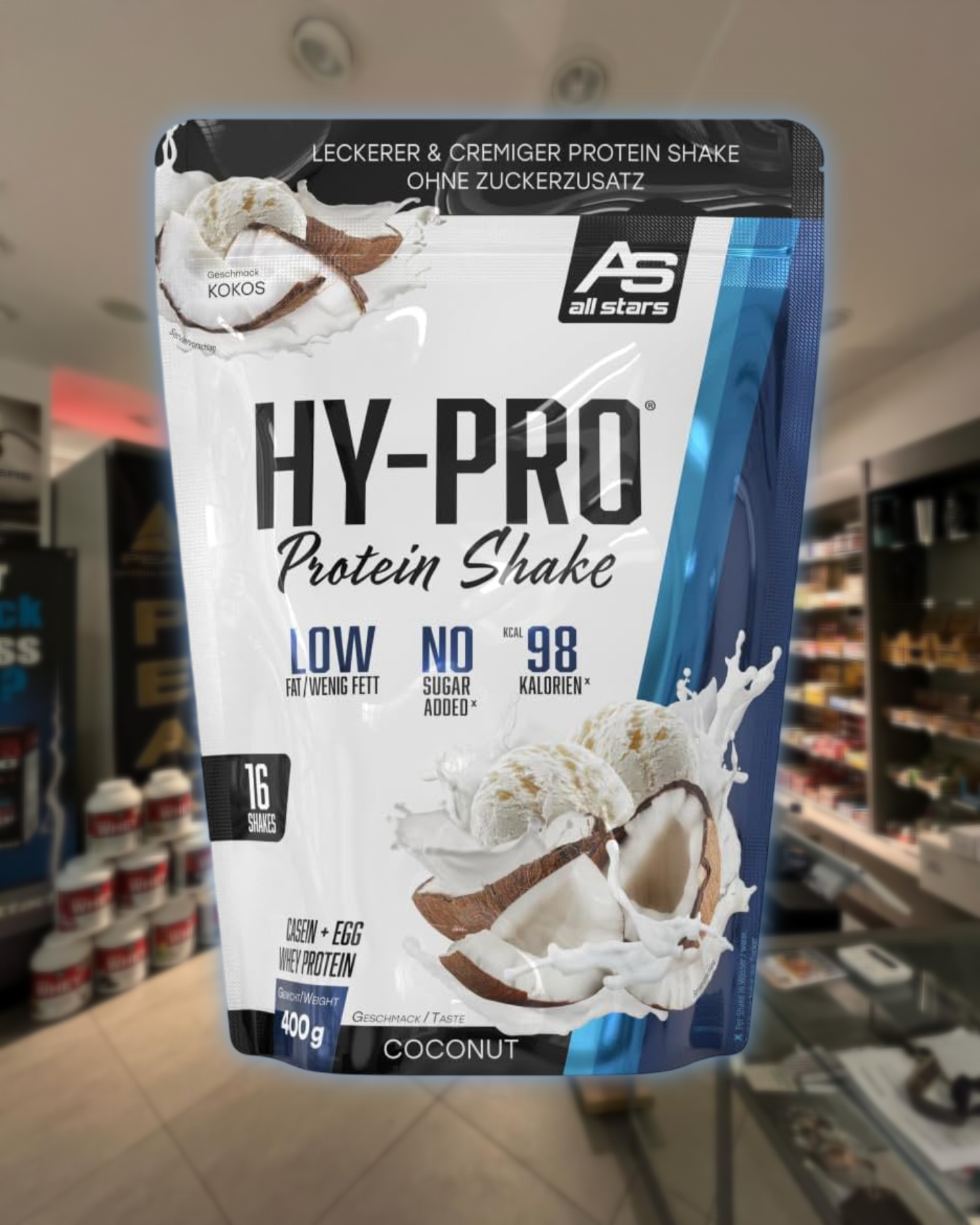 ALLSTARS - HY-PRO 400G - Premium Muskelaufbau