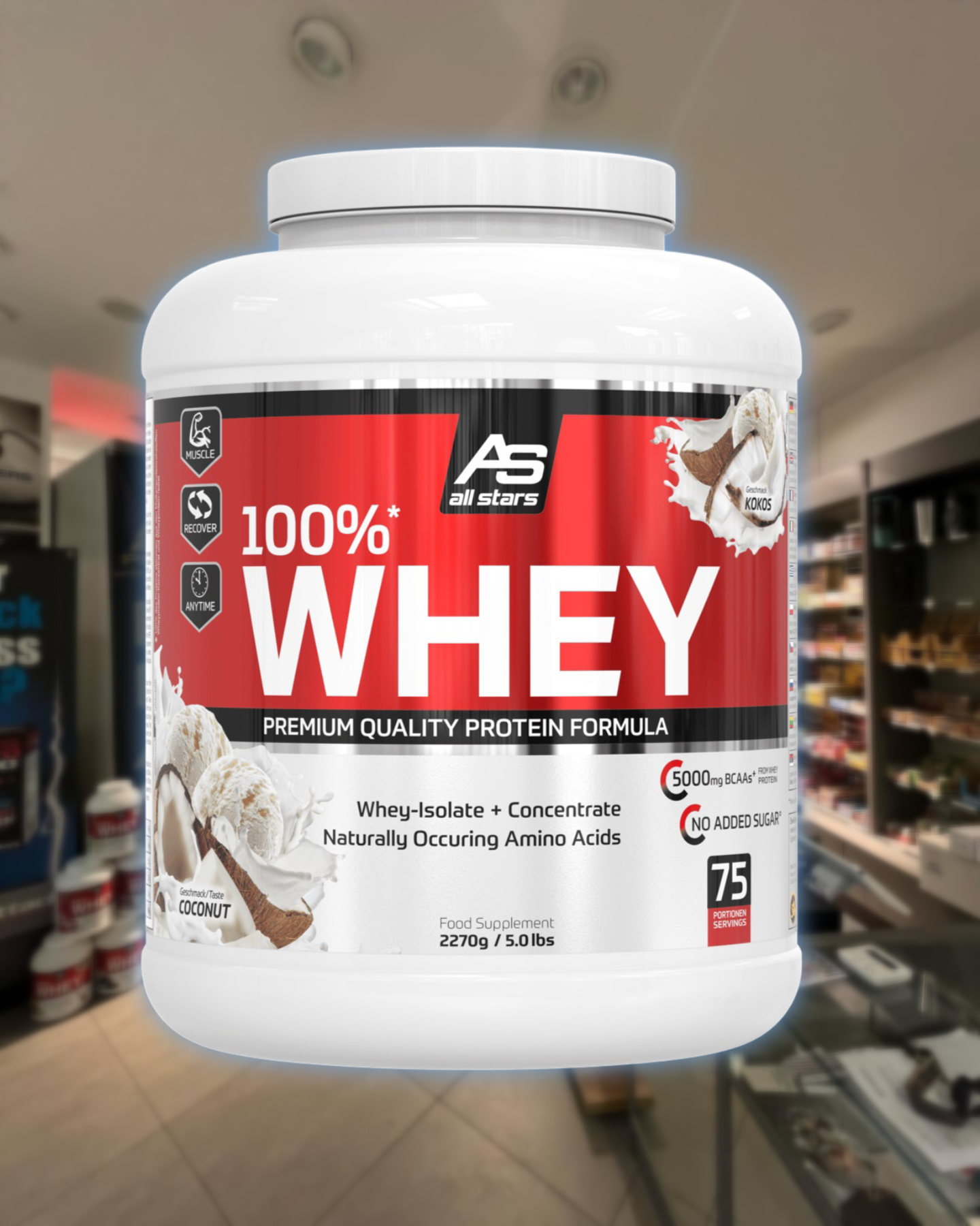 ALLSTARS - 100% WHEY PROTEIN - 2,27KG