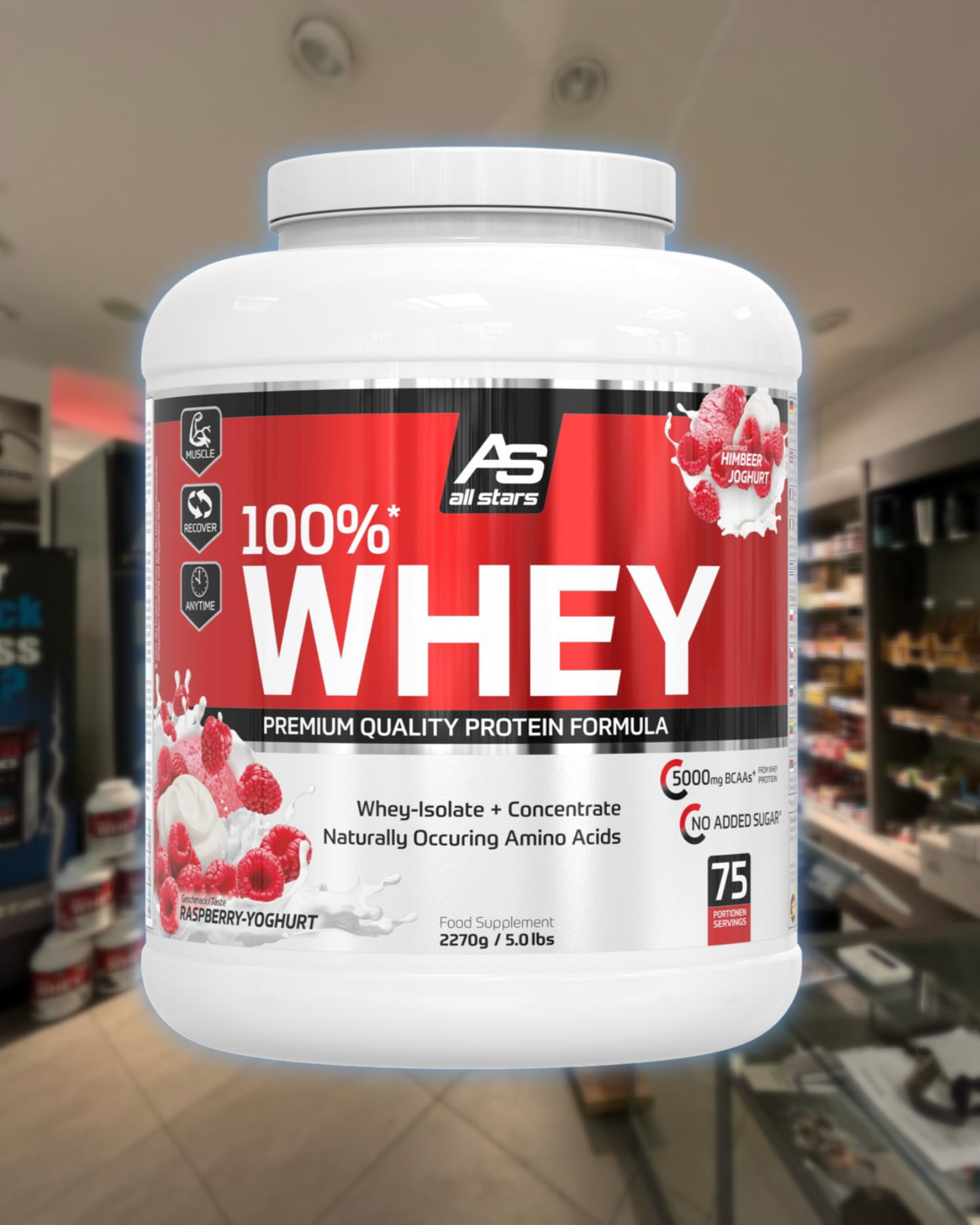 ALLSTARS - 100% WHEY PROTEIN - 2,27KG