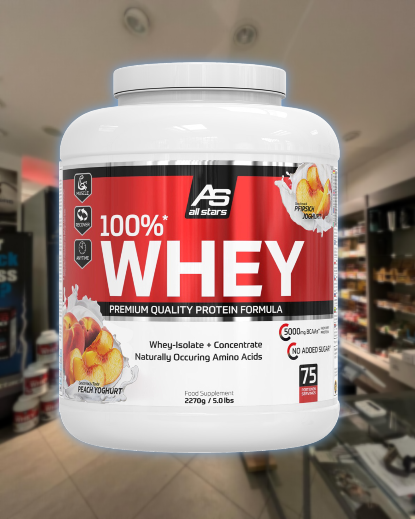 ALLSTARS - 100% WHEY PROTEIN - 2,27KG