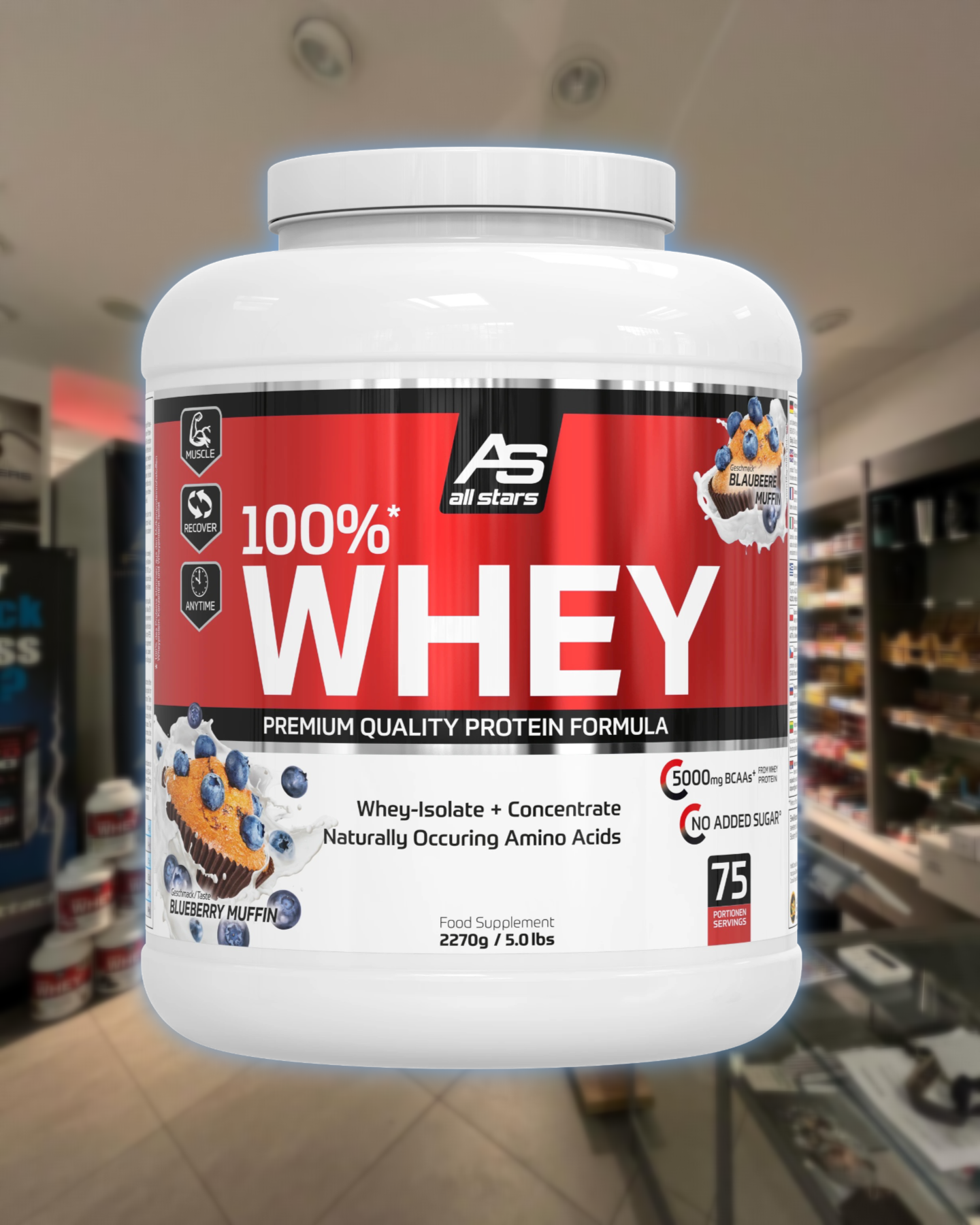 ALLSTARS - 100% WHEY PROTEIN - 2,27KG