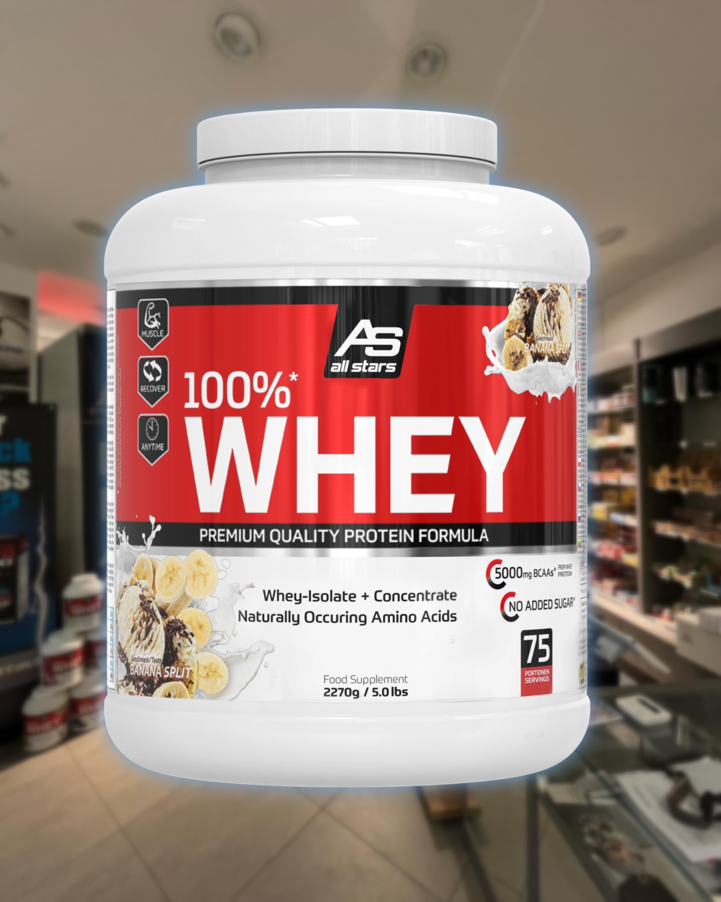 ALLSTARS - 100% WHEY PROTEIN - 2,27KG