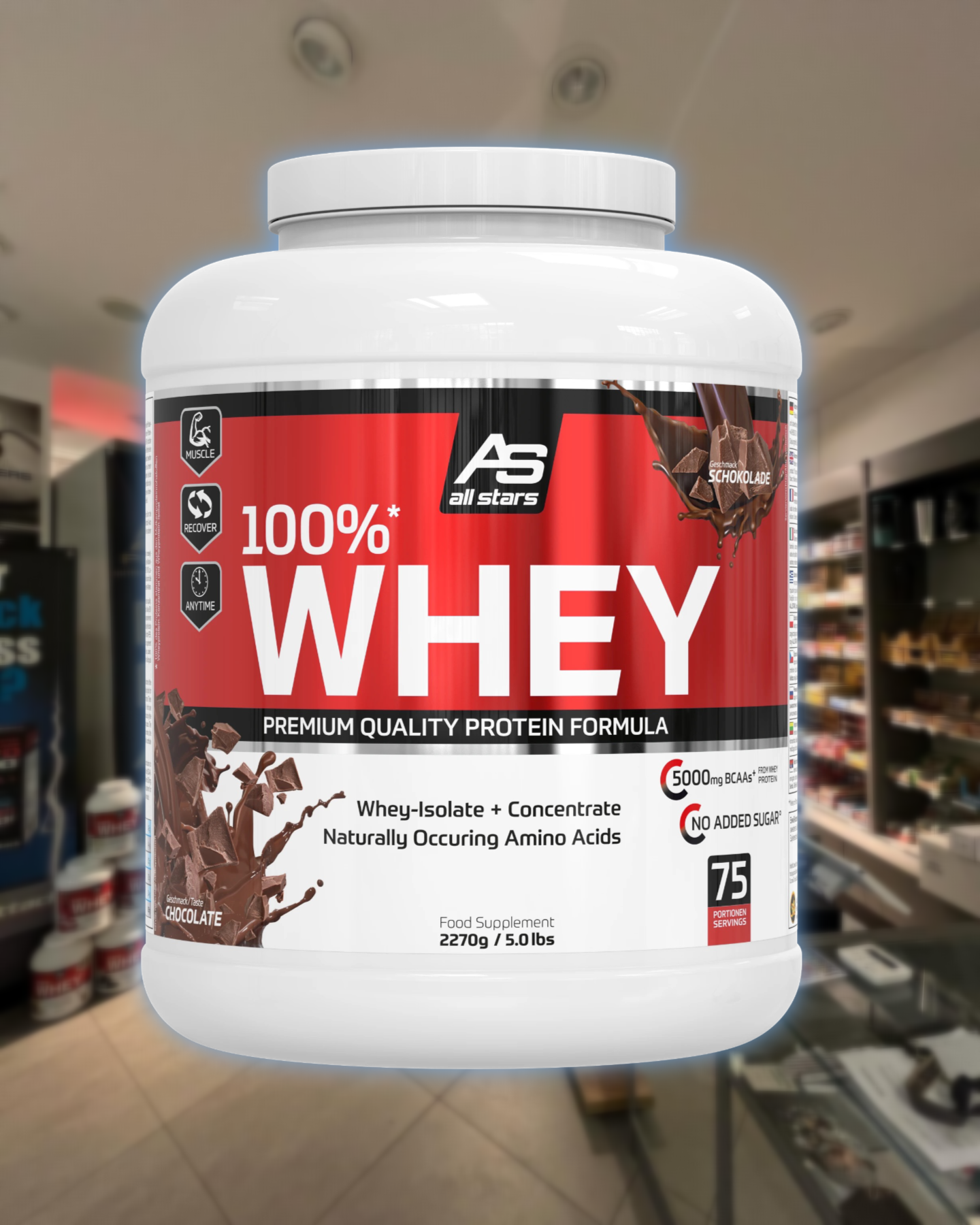 ALLSTARS - 100% WHEY PROTEIN - 2,27KG