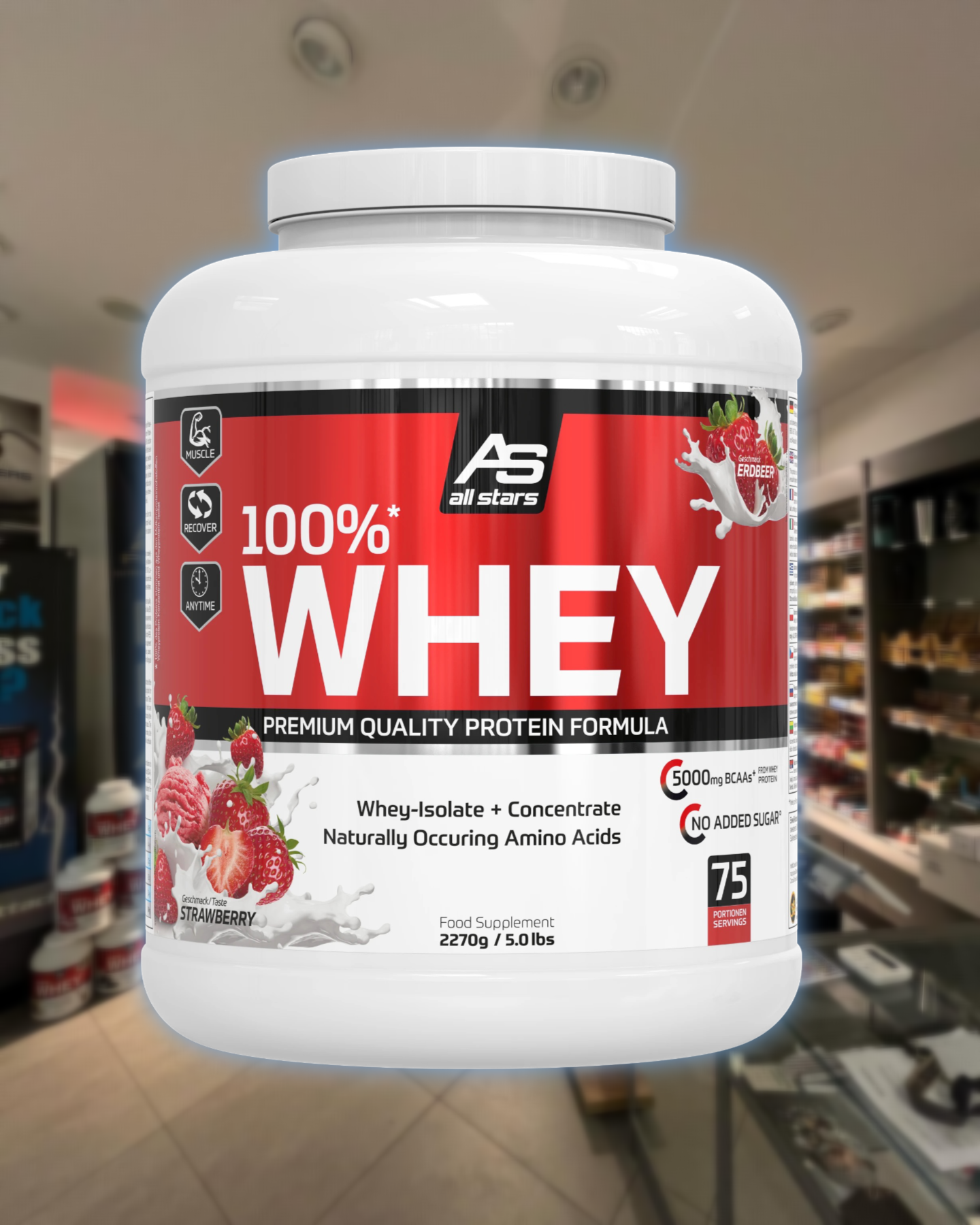ALLSTARS - 100% WHEY PROTEIN - 2,27KG