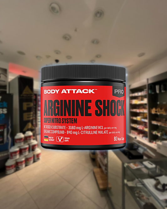 ARGININE SHOCK - 80 Vegane Kapseln