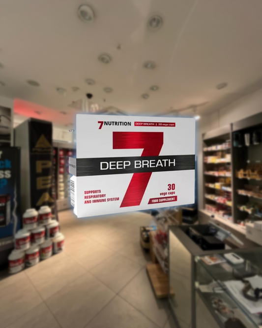 7Nutrition Deep Breath – Deine Unterstützung für mehr Sauerstoff und Energie (30 Vegane Kapseln)