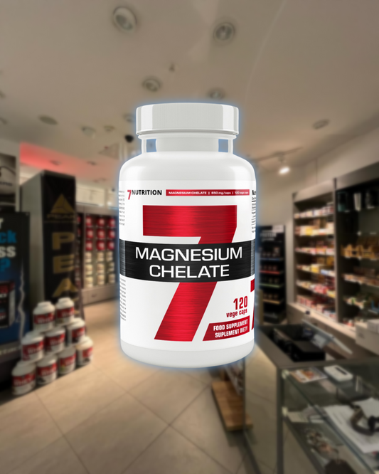 7 NUTRITION - MAGNESIUM CHELATE - 120 Vegane Kapseln