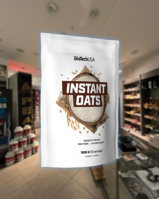 BioTechUSA Instant Oats – Natürliche Energiequelle für deinen Tag